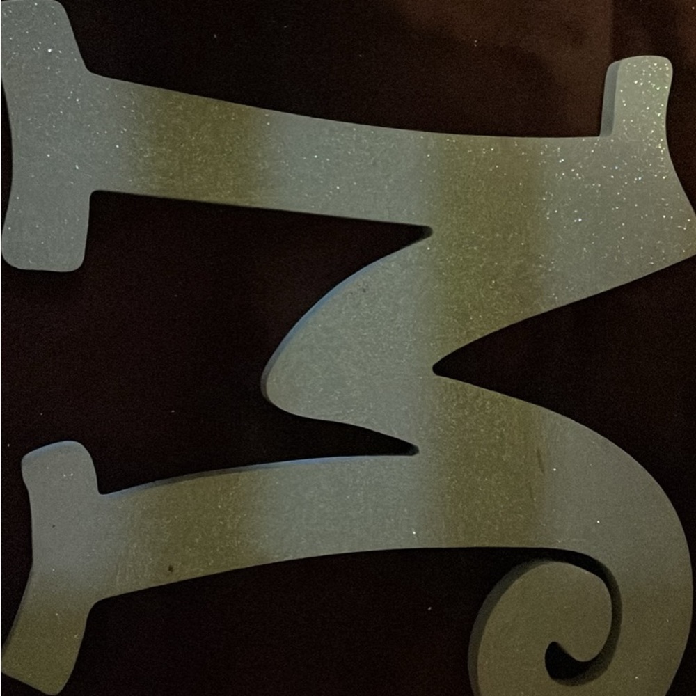 Letter M decoration